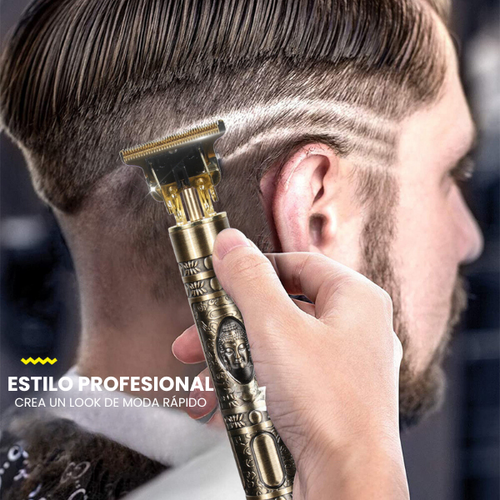 MÁQUINA BARBERA BUDA TRIMMER PROFESSIONAL RECARGABLE